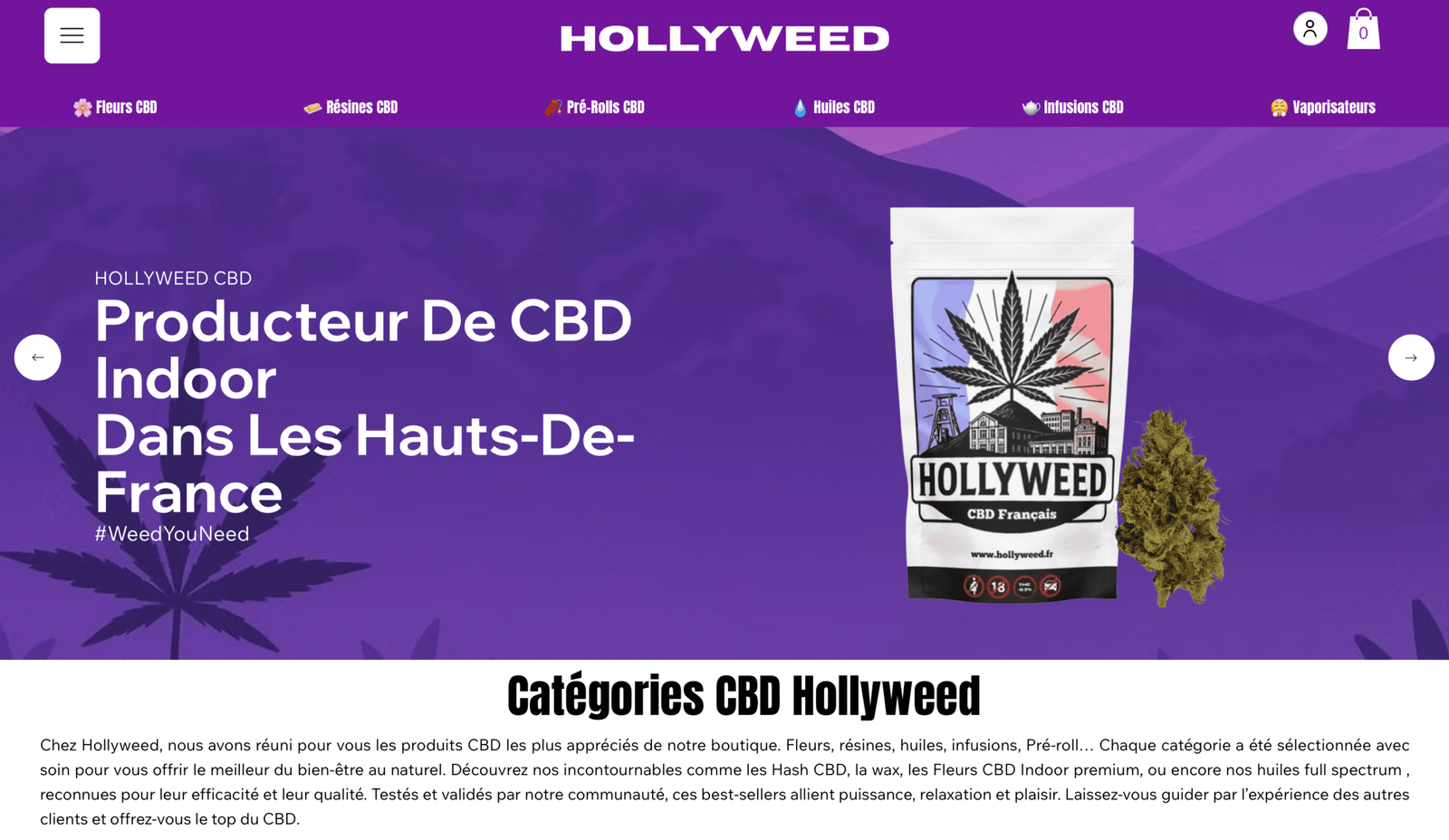 Pre Roll CBD Hollyweed