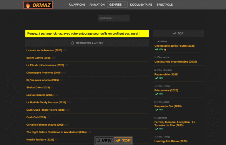 Okmaz : nouvelle adresse en décembre 2025 okmaz