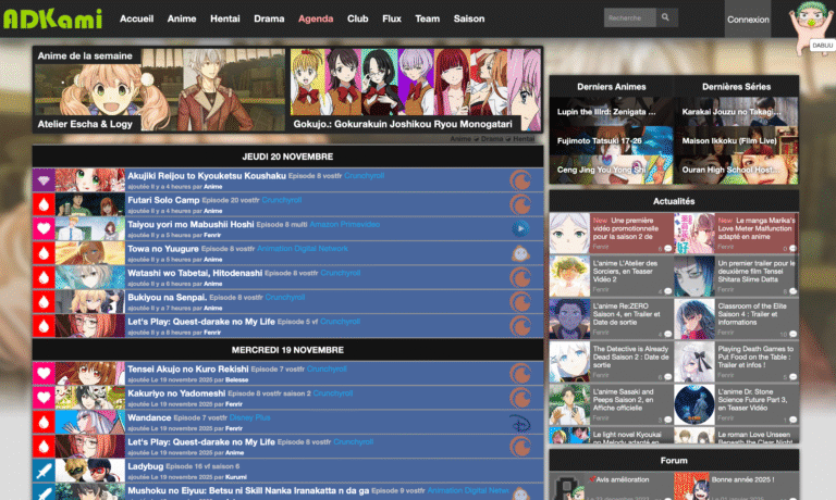 Adkami : la seule adresse pour regarder vos animés en 2025